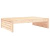 vidaXL Gartenhocker 120x80 cm Massivholz Kiefer