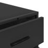 vidaXL Schubladenschrank Schwarz 70x41x56 cm Holzwerkstoff