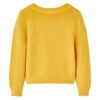 Kinderpullover Gestrickt Ocker 116