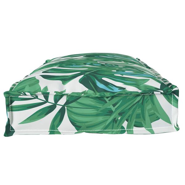 vidaXL Kissen Blatt Blattmuster 100 x 40 x 8 cm Oxford-Stoff