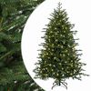 vidaXL K&uuml;nstlicher klappbarer Weihnachtsbaum 120 cm 150 LEDs