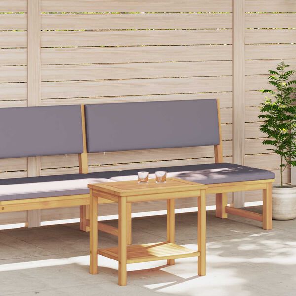 vidaXL Beistelltisch &Ouml;l-Natur 50 x 35 x 45 cm Massivholz Akazie