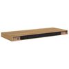 vidaXL Wandregal Wandmontiert Braun 50 x 23 x 4 cm Holzwerkstoff