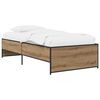 vidaXL Bettrahmen Artisan-Eiche 80 x 200 cm Holzwerkstoff