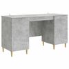 vidaXL Schreibtisch Betongrau Holzwerkstoff 142,5 x 50 x 75 cm