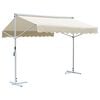 vidaXL Freistehende Markise 3x3 m Creme