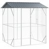 vidaXL Vogelk&auml;fig Anthrazit 215 x 208 x 247 cm Verzinkter Stahl