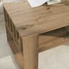 vidaXL Couchtisch Artisan-Eiche 92 x 49,5 x 45 cm Holzwerkstoff