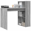 vidaXL Schreibtisch Graues Sonoma 108 x 55 x 103.5 cm Holzwerkstoff