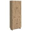 vidaXL Schrankset 2 stk. Artisan-Eiche Holzwerkstoff