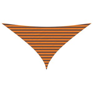 vidaXL Sonnensegel Orange und Braun 3 x 3 x 4,24 m