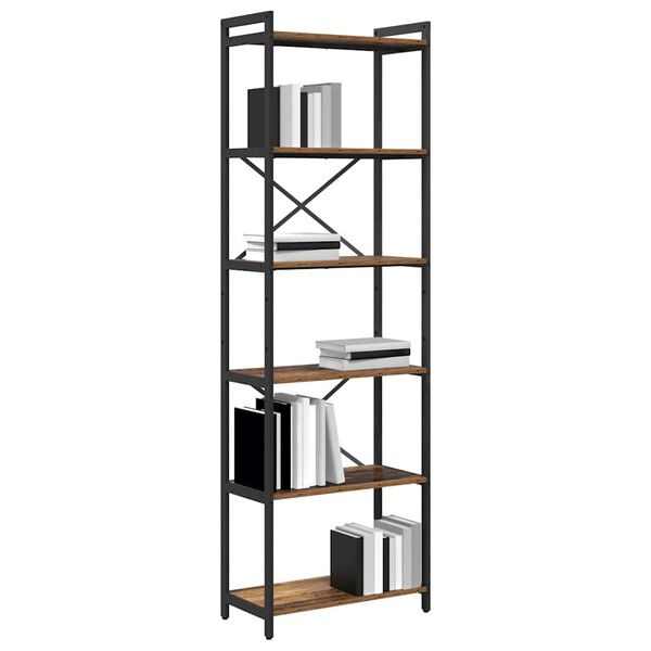 vidaXL B&uuml;cherregal Altholz 40 x 30 x 85 cm Holzwerkstoff