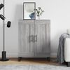 vidaXL Sideboard Grau Sonoma 69,5x34x90 cm Holzwerkstoff