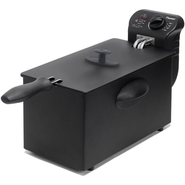 Bestron Fritteuse mit Kaltzone 3,5 L 2000 W AF357B