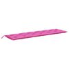vidaXL Gartenbank-Auflagen 2 Stk. Rosa 200x50x7 cm Stoff