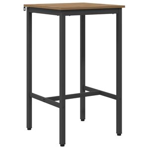 vidaXL Bartisch 52 x 52 x 90 cm Holzwerkstoff Artisan-Eiche