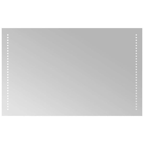 vidaXL LED-Badspiegel 80x50 cm