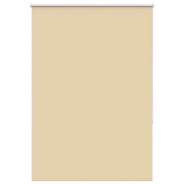 vidaXL Verdunkelungsrollo Beige 105x130 cm Stoffbreite 100,7 cm