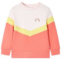 Kinder-Sweatshirt Zartrosa 92