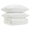 vidaXL G&auml;nsedaunen-Bettdecken-Set 90% FULDA 3 stk. 240 x 260 cm Wei&szlig;