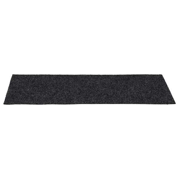 vidaXL Stufenmatten Selbstklebend 30 Stk. 60x25 cm Grau Rechteckig