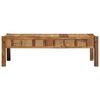 vidaXL Couchtisch Braun 110 x 54 x 35 cm Massives upgecyceltes Holz