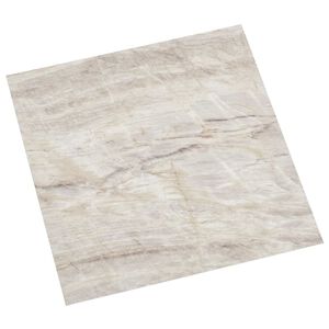 vidaXL Selbstklebende Bodenplanken Beige 30,5 x 30,5 cm 20 Stk. PVC