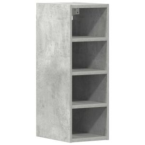 vidaXL H&auml;ngeschrank Riga Betongrau 20x29,5x60 cm Holzwerkstoff