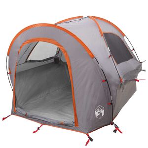 vidaXL Autozelt Grau und Orange 200 x 170 x 170 cm Polyester und Stahl