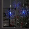 vidaXL Feuerwerkslichter 2 Stk. Blau 20 cm 280 LEDs