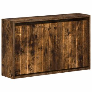 vidaXL Wandmontierter Schuhschrank ZWOLLE 71 x 17 x 43 cm R&auml;uchereiche