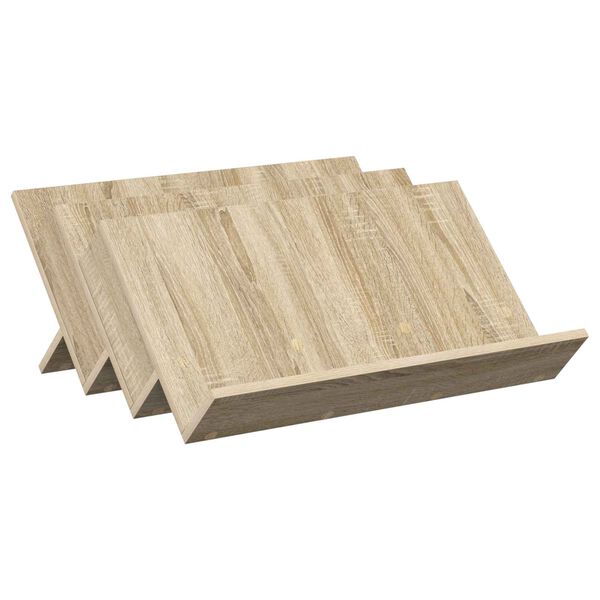vidaXL Magazinregal Sonoma-Eiche 65 x 53 x 28,5 cm Holzwerkstoff