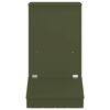 vidaXL Schweinfutterspender Olive Gr&uuml;n 82 x 51 x 91,5 cm