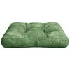 vidaXL Palettenkissen Blattmuster 60x61,5x10 cm Oxford-Gewebe