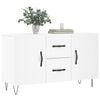 vidaXL Sideboard Weiß 100x36x60 cm Holzwerkstoff