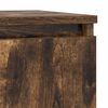 vidaXL Sideboard Räuchereiche 29,5x34x76 cm Holzwerkstoff