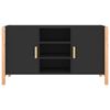 vidaXL Sideboard Schwarz 107x38x60 cm Holzwerkstoff