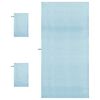 vidaXL Sporthandtuch Set 3 pcs Blau Polyester und Polyamid