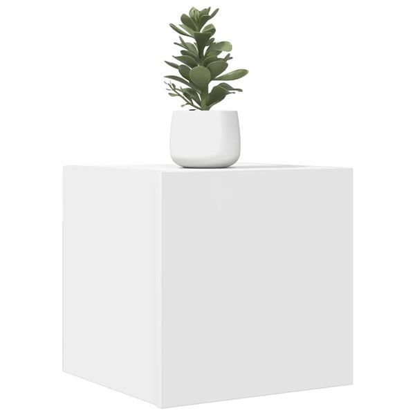 vidaXL TV-Wandschränke 4 Stk. Weiß 30,5x30x30 cm