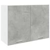 vidaXL H&auml;ngeschrank Lyon Betongrau 80x31x60 cm Holzwerkstoff