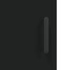 vidaXL Highboard Schwarz 69,5x34x180 cm Holzwerkstoff