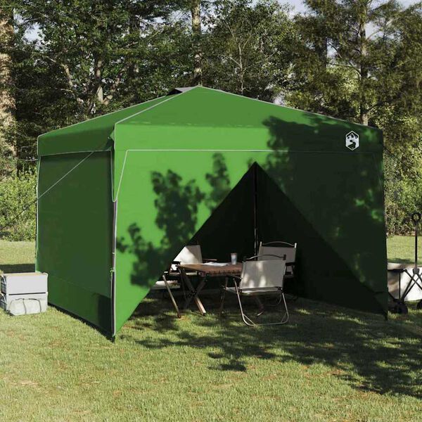vidaXL Pop-up Pavillon Zelt Grün 300 x 300 cm Stoff