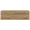 vidaXL Bad-Wandschrank Artisan-Eiche 100x25x30 cm Holzwerkstoff