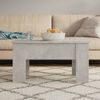 vidaXL Couchtisch Betongrau 79x49x41 cm Holzwerkstoff