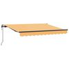 vidaXL Einziehbare Markise Sand 2,5 x 2 m Stoff