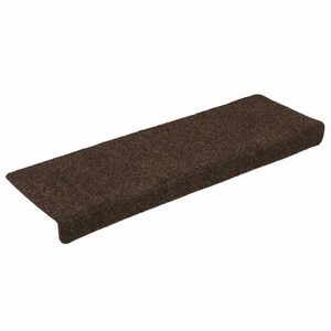 vidaXL Stufenmatten Selbstklebend 15 Stk. 65x21x4 cm Braun