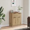 vidaXL Sideboard Artisan-Eiche 60x30x70 cm Holzwerkstoff
