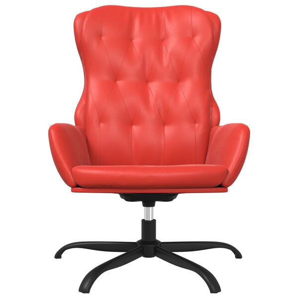 vidaXL Relaxsessel Rot Kunstleder