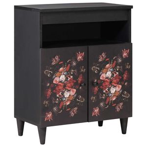 vidaXL Stauraumschränke Mehrfarbig 60 x 33,5 x 75 cm Massivholz Mango