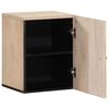 vidaXL Bad-Wandschrank 38x33x48 cm Massivholz Mango